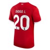 Maglia ufficiale Liverpool 2023-24 Diogo J 20 Casa per Uomo